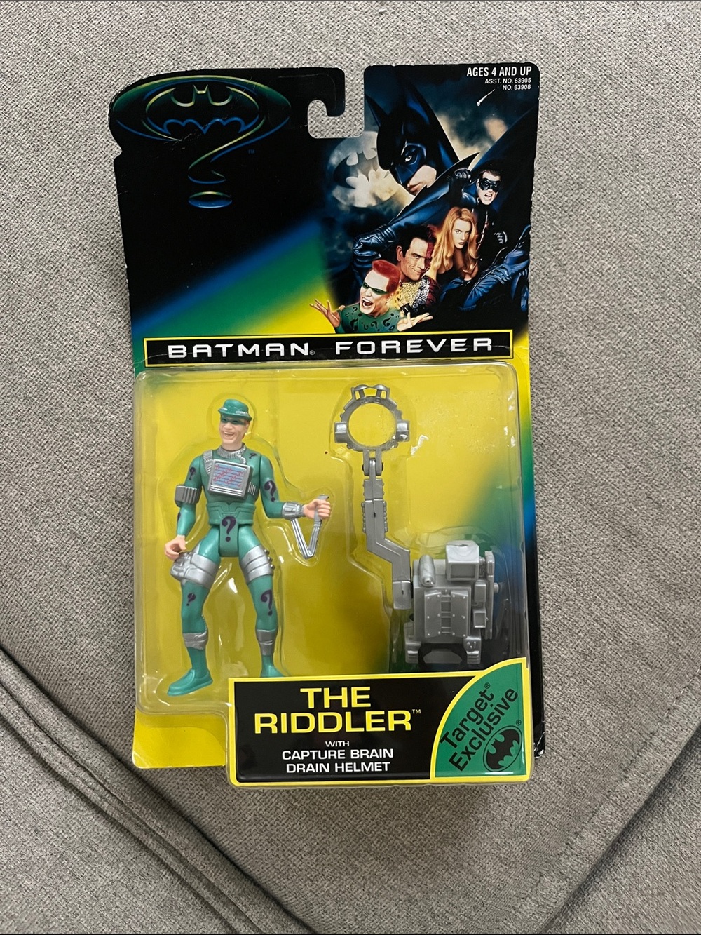 Vintage 1995 DC Batman The Riddler figurine